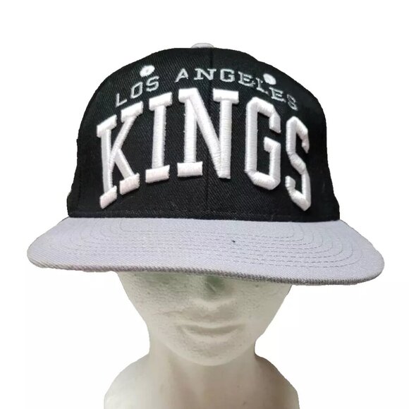 Los Angeles Kings Cap Hat Adult Spellout Snapback NHL ZEPHYR Z Ice Hockey - Picture 1 of 9